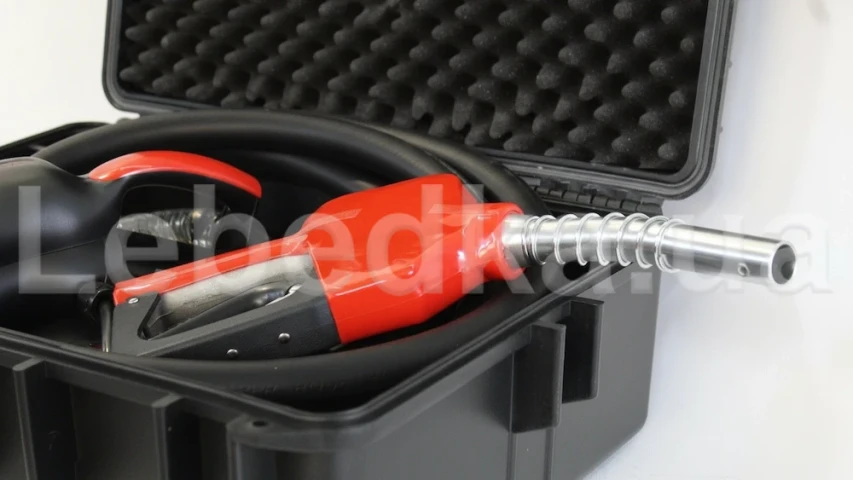 Купити Насос для перекачування ДТ GET Oil 12 В 50 л/хв зі шлангом і пістолетом у кейсі